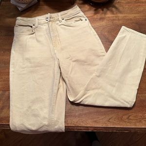 Size 4 H&M Khaki Coloured Jeans